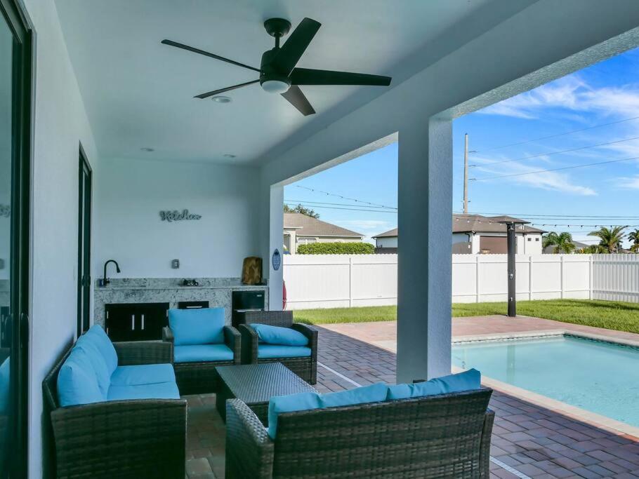 Casa Sevilla, Heated Pool, Sleeps 9, 4B3B Cape Coral Luaran gambar